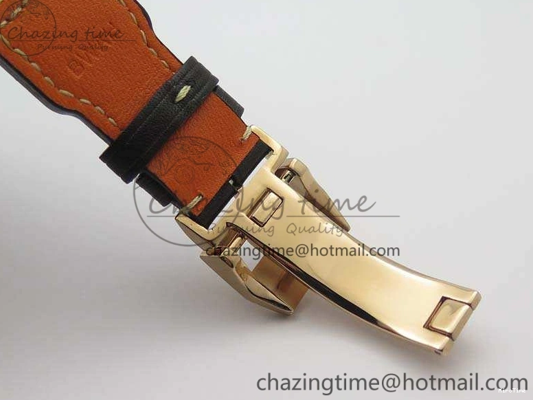 MIROTIME 0202 Popular Big Pilot Real PR IW502706 RG YLF 1:1 Best Edition Brown Dial On Calfskin Strap A 7223